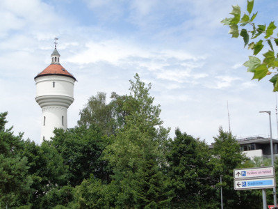 Polizei Mühldorf am Inn / Wasserturm Polizei Mühldorf am Inn