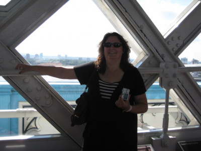 die Sicht von der Tower Bridge über London die Sicht von der Tower Bridge über London